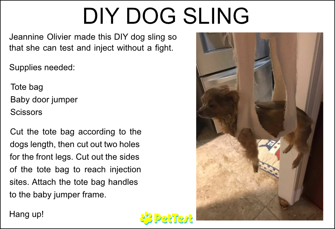 DIY Dog Sling for Difficult Dog Blog CANADA mtm